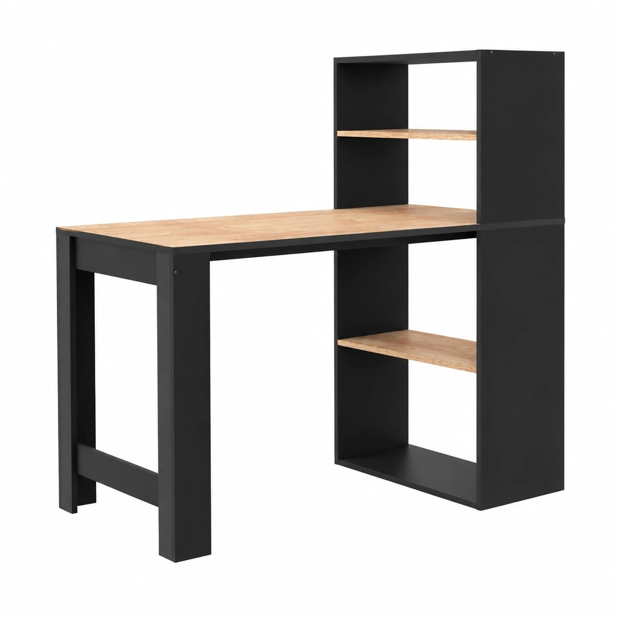 bureau-avec-etageres-integre-et-finition-noire-odmnzh3417jp
